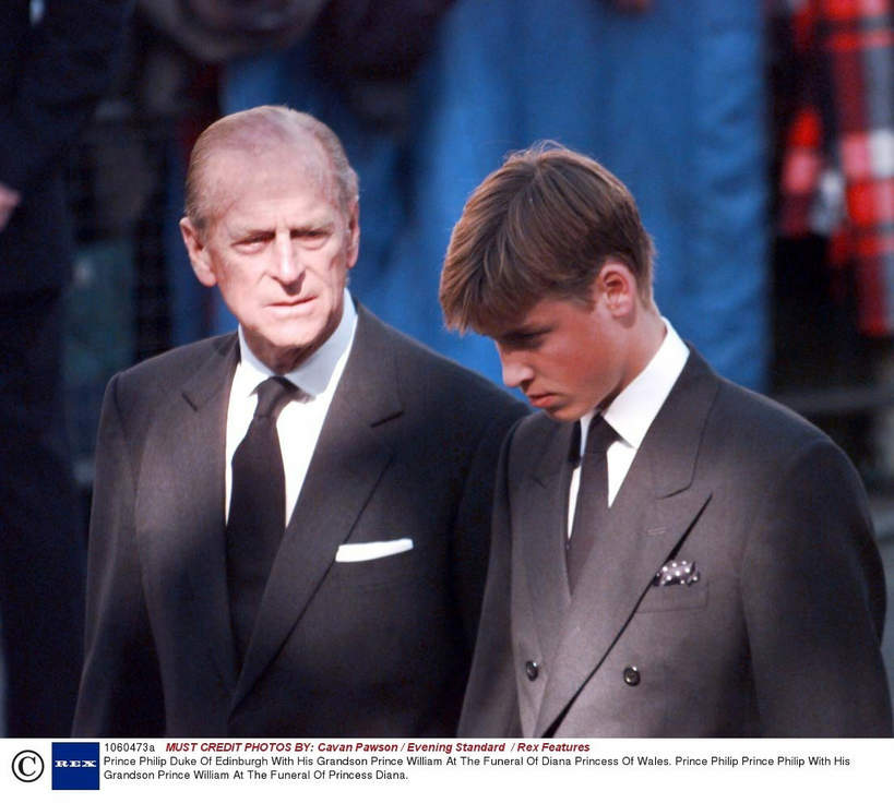 EN_00995845_0028, książę Filip, Książę William, pogrzeb księżnej Diany 1997 rok