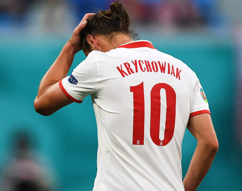 EURO 2020: Grzegorz Krychowiak, mecz Polska-Słowacja