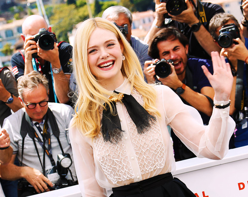 Festiwal Filmowy w Cannes, kulisy, Elle Fanning