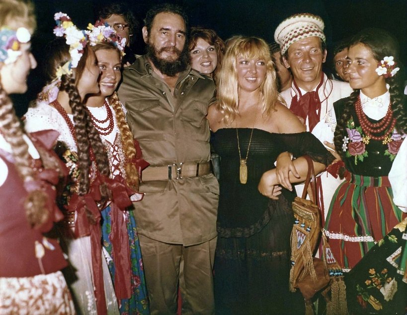 Fidel Castro i Maryla Rodowicz