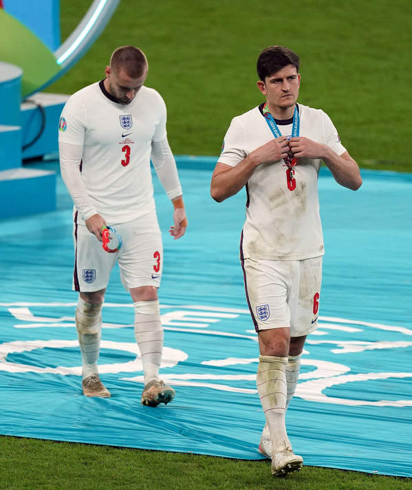 Finał EURO 2020, Anglia ściąga srebrne medale