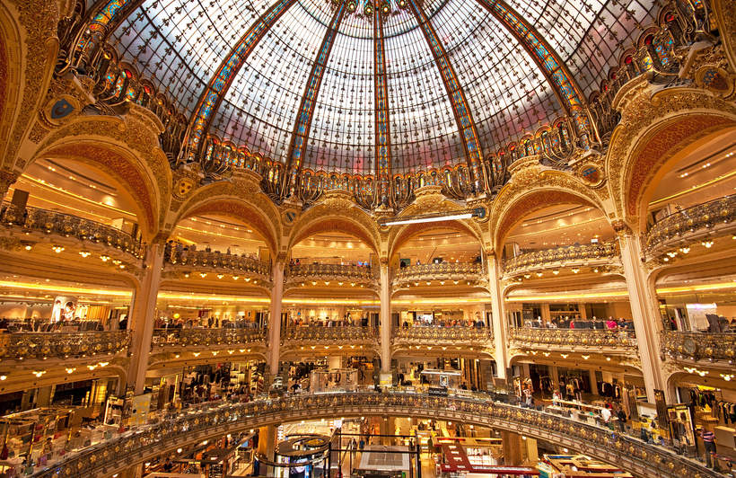Galerie handlowe w Europie Paryż