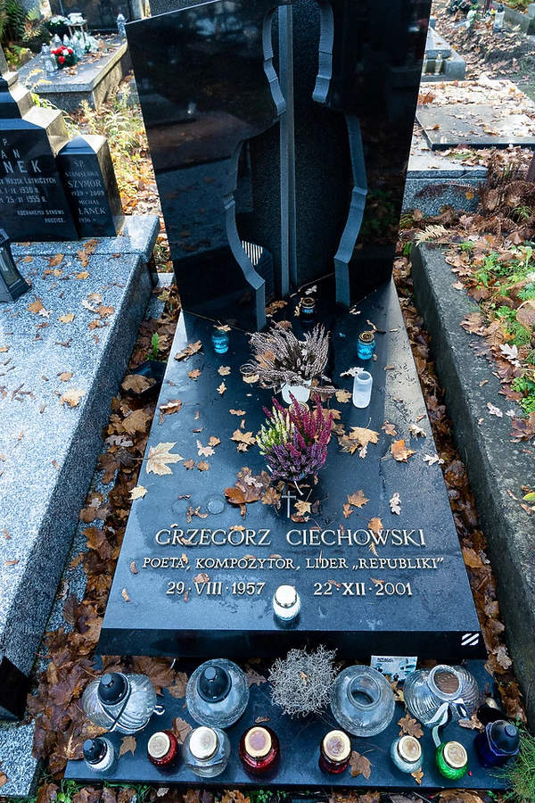 Grób Grzegorza Ciechowskiego