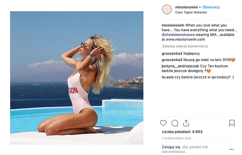 Gucci skopiował strój kąpielowy marki Chodakowskiej 	