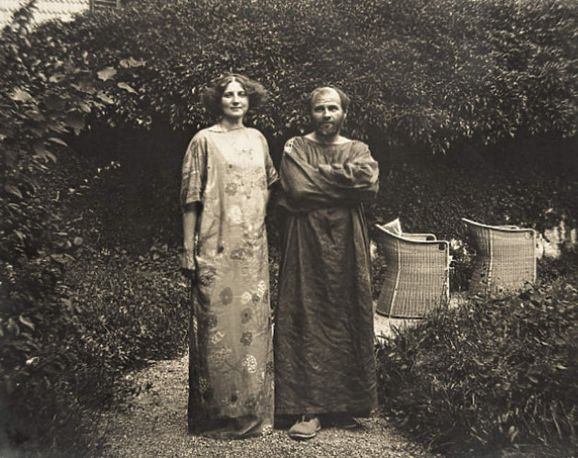 Gustav Klimt  Emilie Floege historia miłości