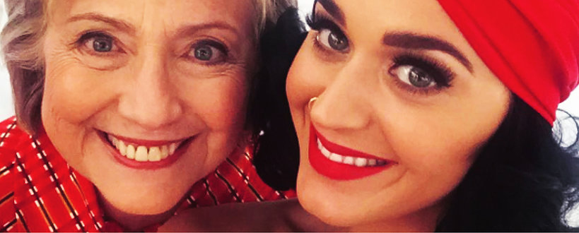 Hillary Clinton i Katy Perry