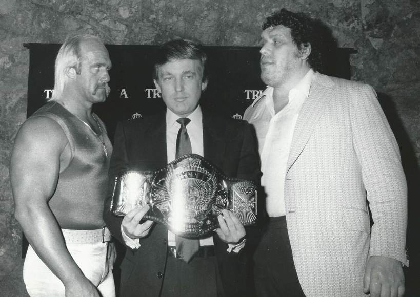 Hulh Hogan, Donald Trump i Andre the Giant