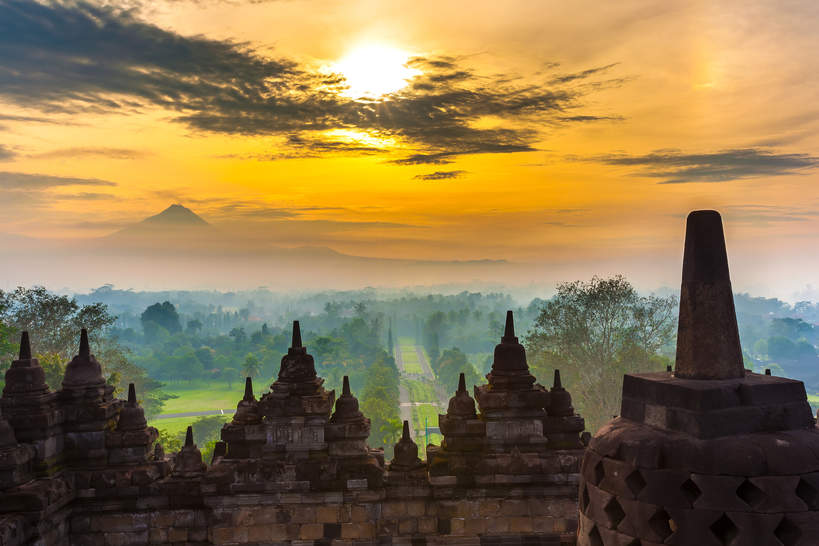 Indonezja Borobudur