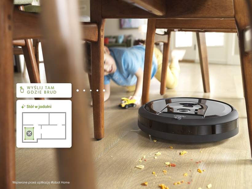 Inteligentny robot odkurzający Roomba i7