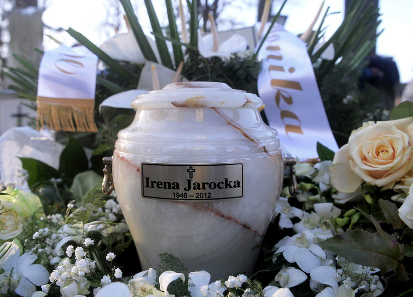 Irena Jarocka grób gdzie