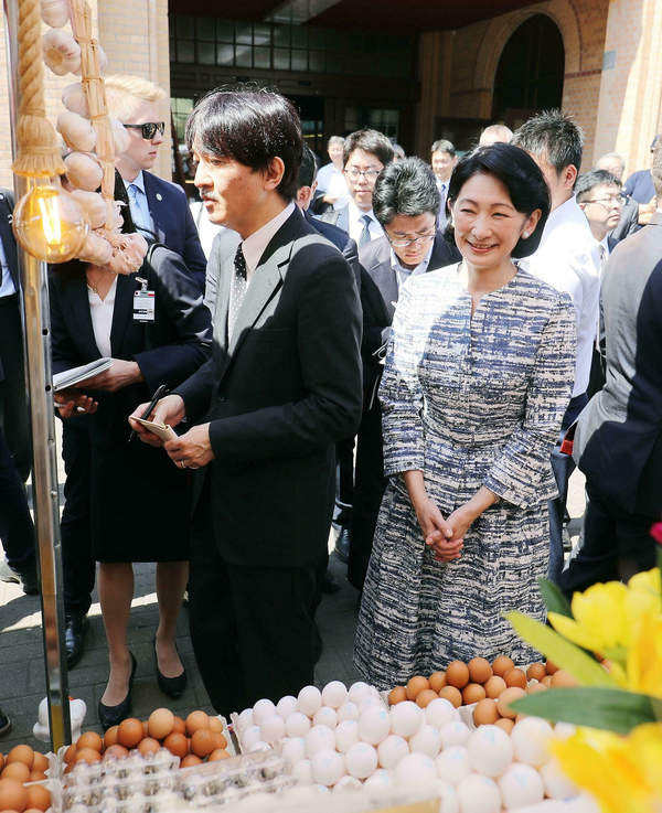 Japońska para książęca, Fumihito i Kiko z wizytą w Polsce, 2019