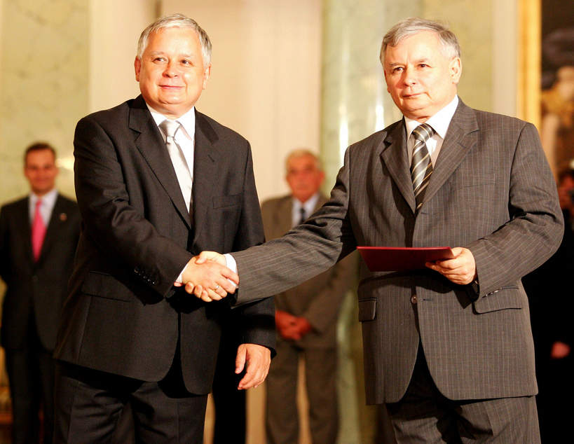Jarosław Kaczyński, Lech Kaczyński