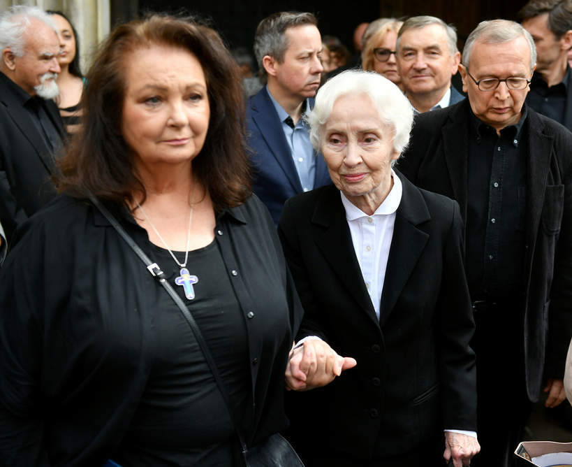 Jerzy Trela, pogrzeb, Anna Polony, Anna Dymna