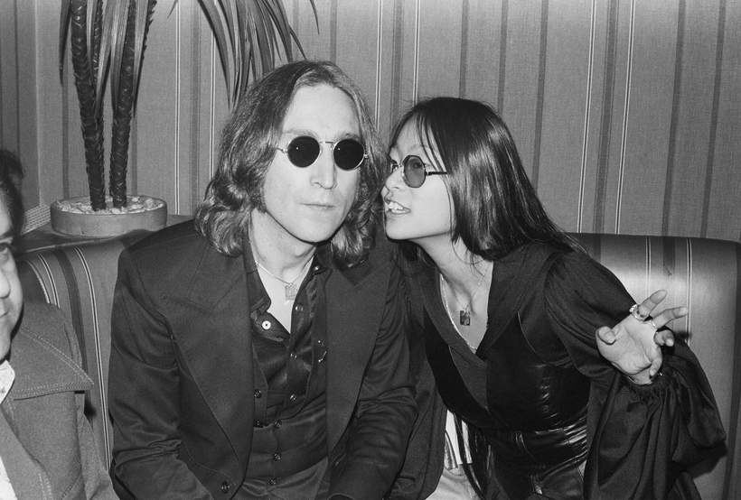 John Lennon, May Pang, 17.11.1974 rok