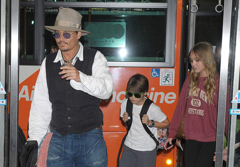Johnny Depp, dzieci