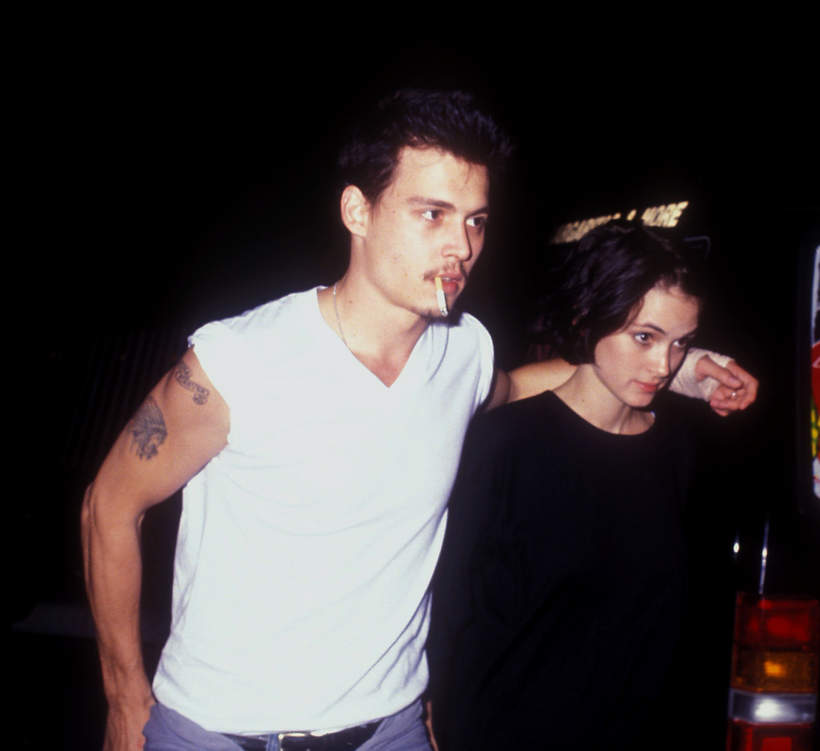 Johnny Depp Winona Ryder historia miłości