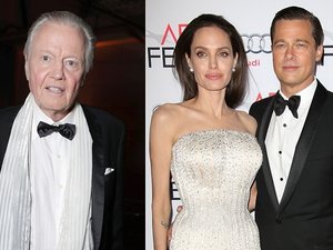 Jon Voight, Angelina Jolie, Brad Pitt