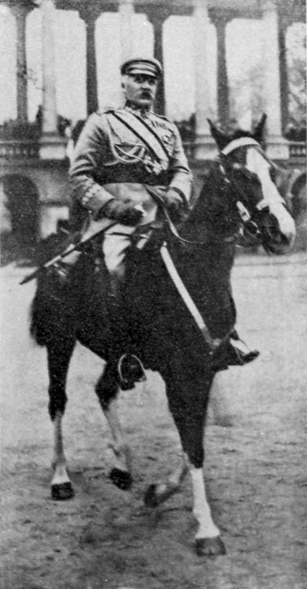 Józef Piłsudski na Kasztance 