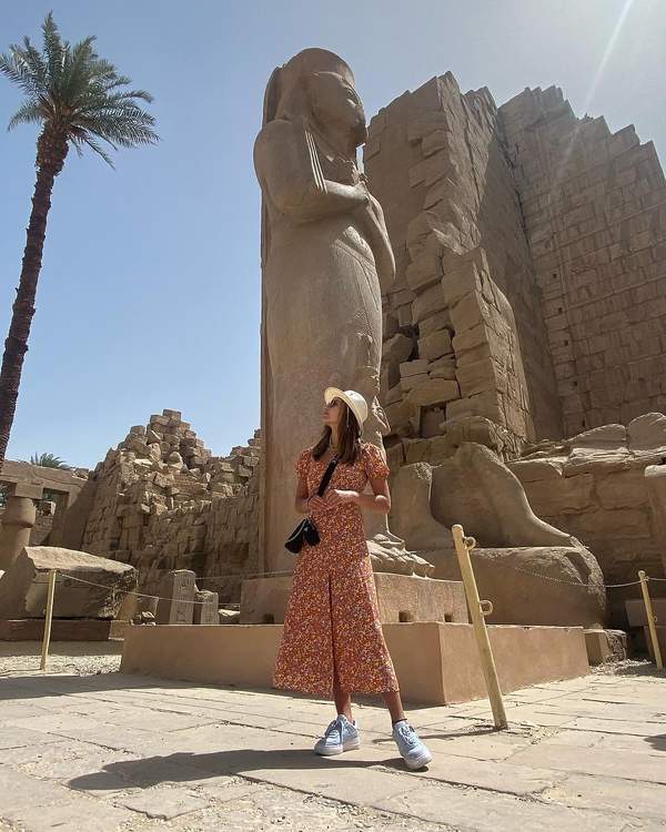 Julia Wieniawa w Egipcie