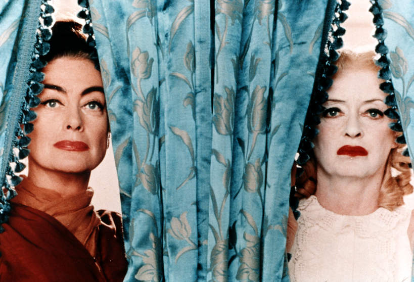 Kadr z filmu Co się zdarzyło Baby Jane?, Joan Crawford, Bette Davis, 1962 rok
