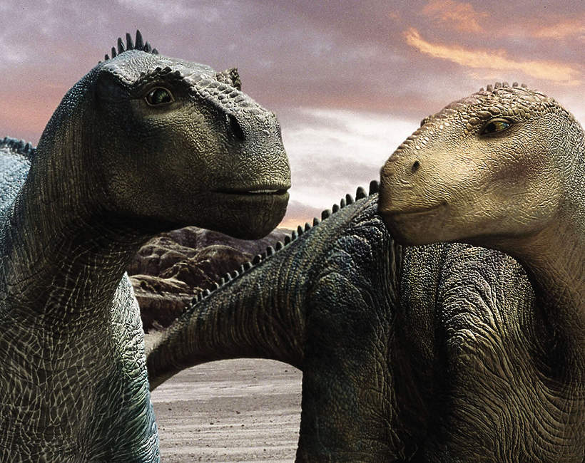 Kadr z filmu Dinozaur 1
