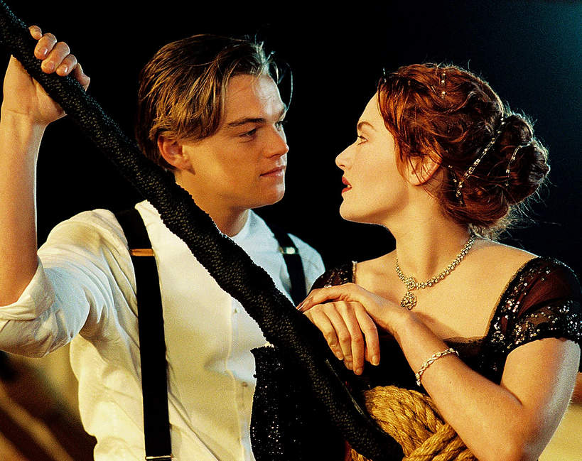 Kadr z filmu "Titanic" (1997)