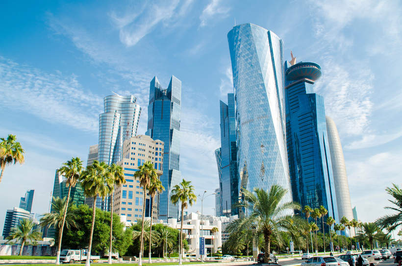 Katar nadmorska promenada Doha