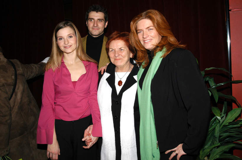 Katarzyna Dowbor z mamą, Maciej Dowbor, Joanna Koroniewska21 marca 2005