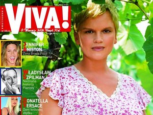 Katarzyna Figura na okładce magazynu Viva!