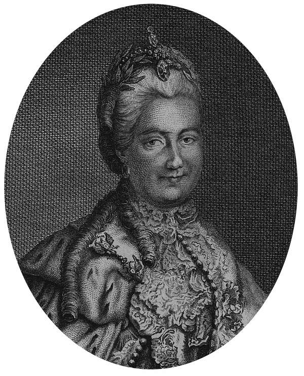 Katarzyna II Aleksiejewna Wielka (1729-1796) cesarzowa Rosji