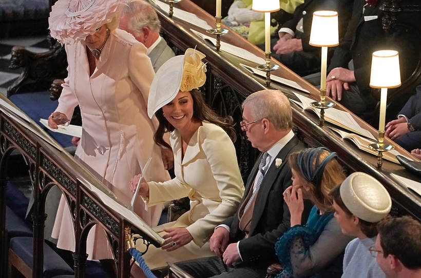 Kate i Camilla na ślubie Meghan i Harry'ego