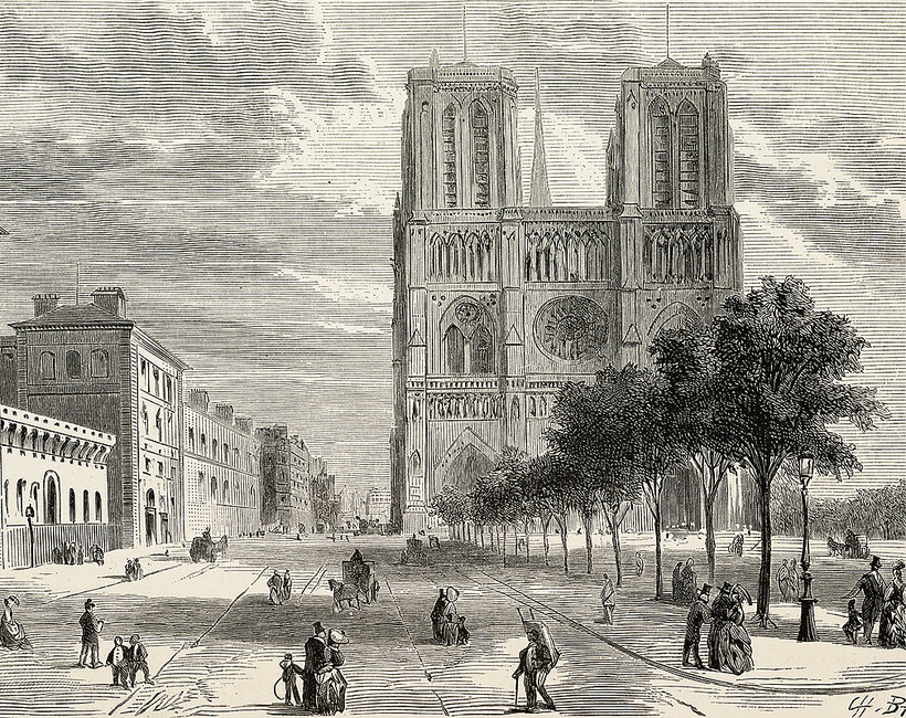 Katedra Notre Dame historia