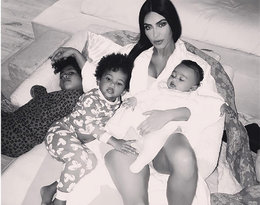Kim Kardashian retuszuje zdjęcia swoich dzieci?!