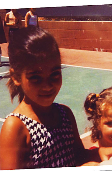 Kim Kardashian zdjęcia z dzieciństwa