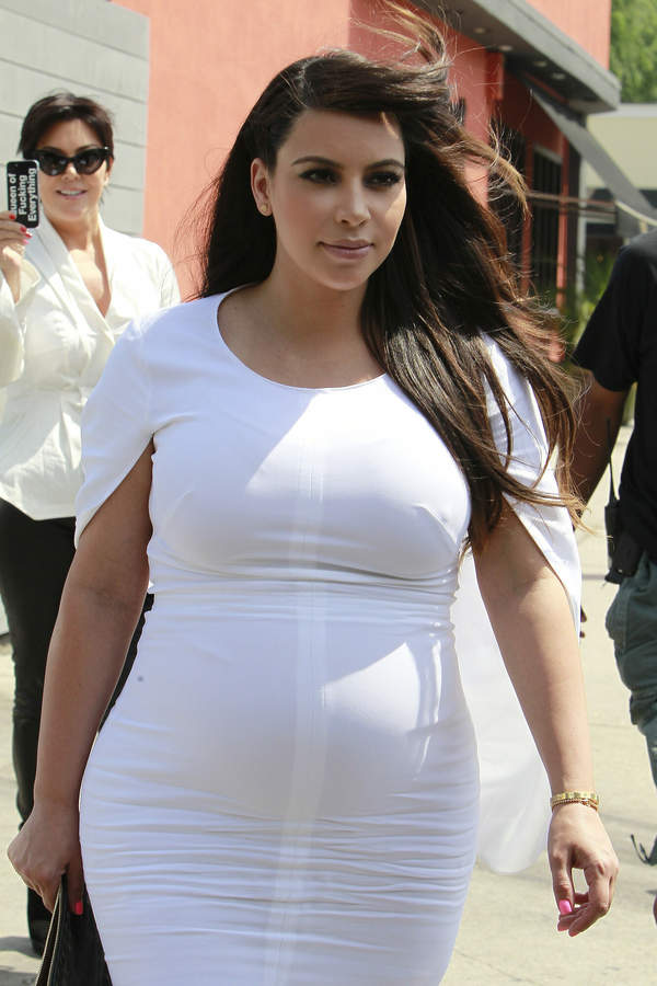 Kim Karsdahian w pierwszej ciąży, 2013 rok