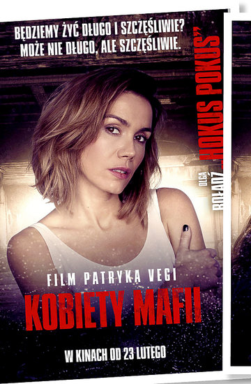 „Kobiety mafii” Patryk Vega, plakaty filmowe