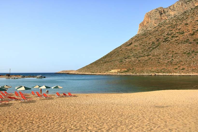 Kreta plaża  Zorby