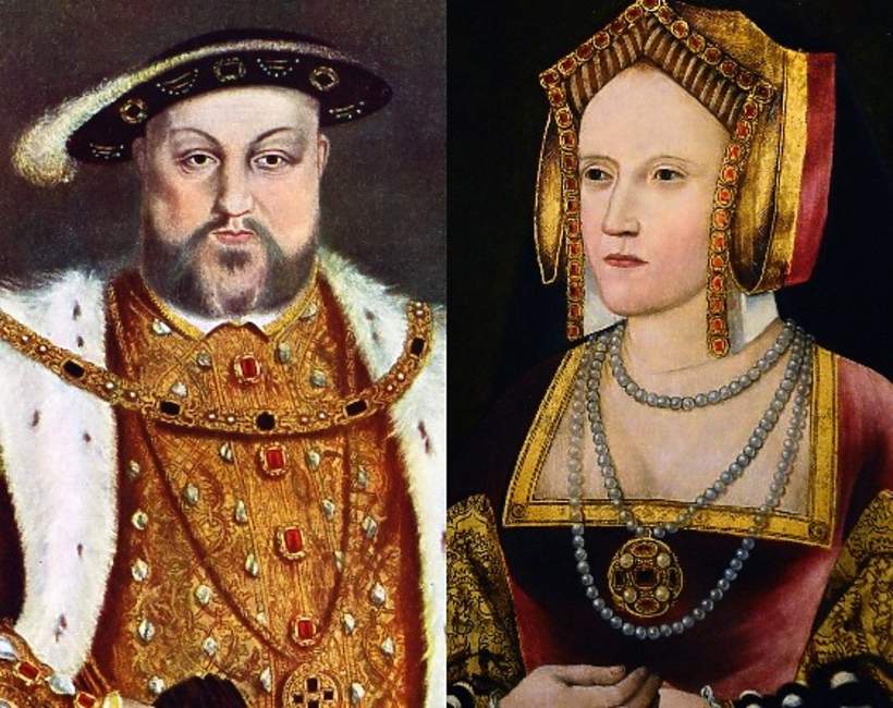 Król Henryk VIII i Katarzyna Aragońska