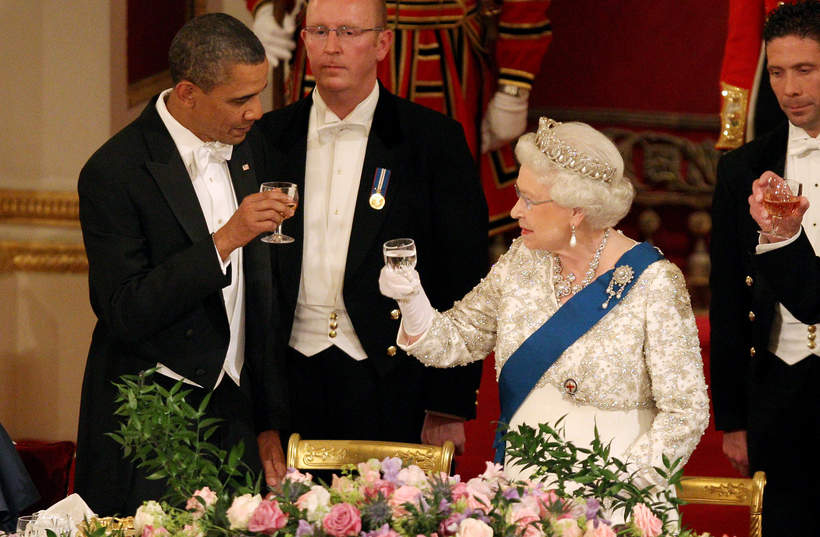 królowa Elżbieta II, Barack Obama