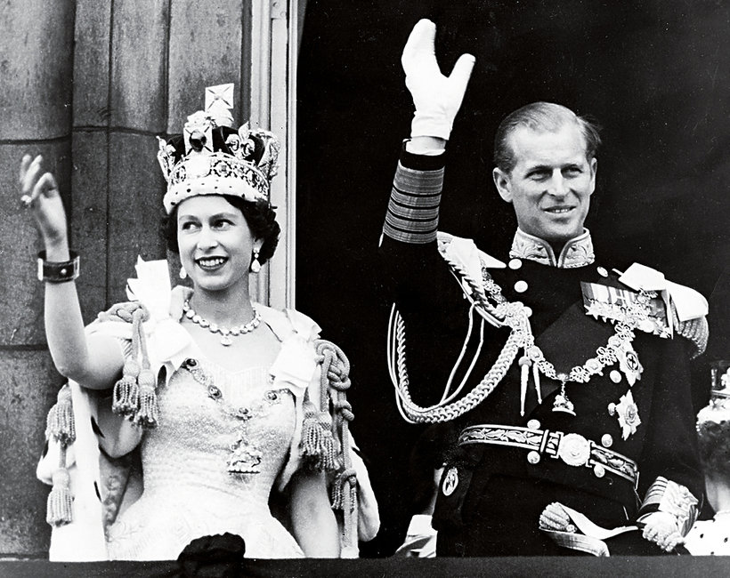Królowa Elżbieta II, książę Filip