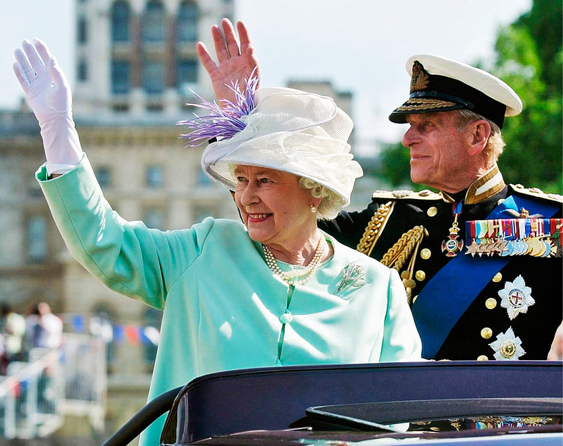 Królowa Elżbieta II, książę Filip