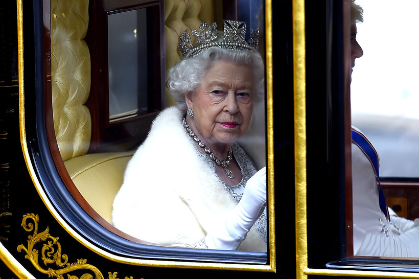 królowa Elżbieta II, otwieranie posiedzenia parlamentu 2019