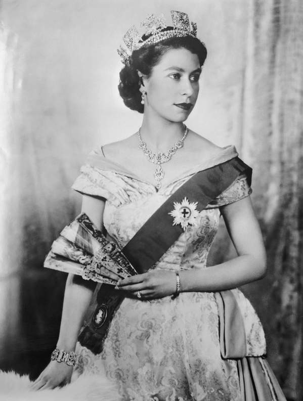 królowa Elżbieta II portret