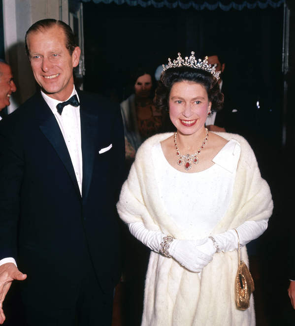 Królowa Elżbieta II z Filipem