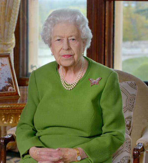 Krolowa Elżbieta II, zegarek, 2021