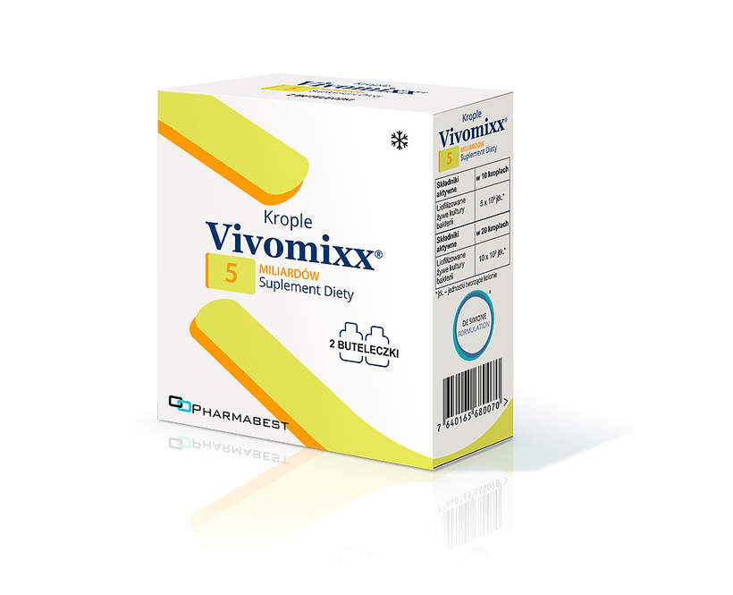 Krople Vivomixx - sposób na kolki u noworodków i niemowląt