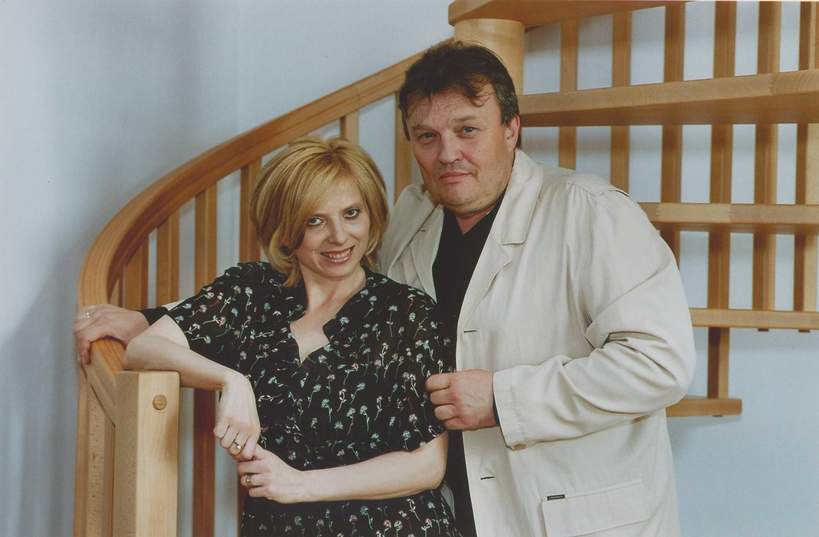 Krzysztof Cugowski z żoną Joanną Cugowską,  04.05.2002