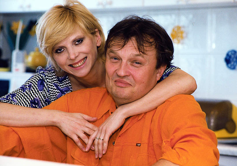 Krzysztof Cugowski z żoną Joanną, Polska 2000
