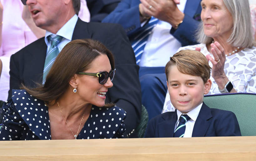 Książę George po raz pierwszy zasiadł na trybunach turnieju Wimbledonu. Syn Williama i Kate rozbawiał swoimi reakcjami