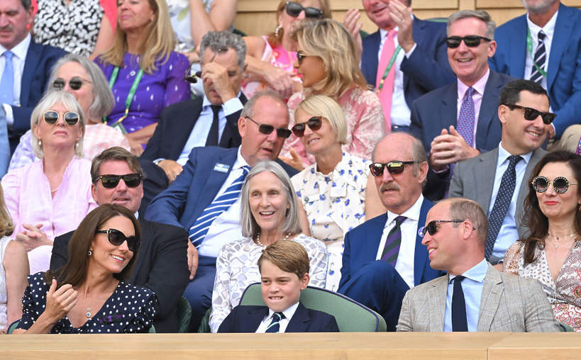 Książę George po raz pierwszy zasiadł na trybunach turnieju Wimbledonu. Syn Williama i Kate rozbawiał swoimi reakcjami